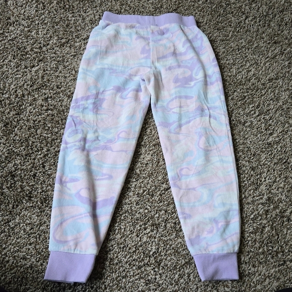 *3/$20 Juicy Couture Girl Velour Multi Purple Jogger Sweatpants - Picture 3 of 5